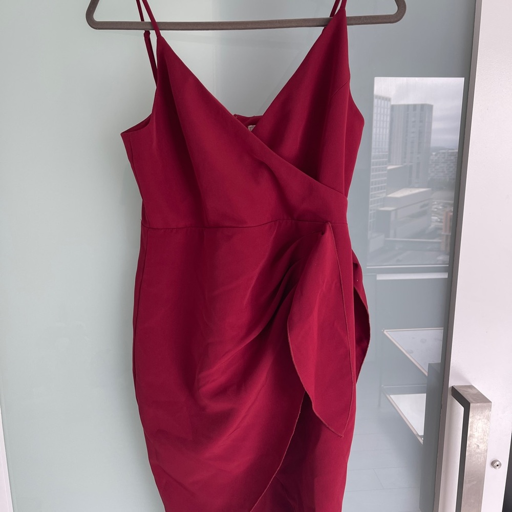 BCBG Generation Red Cocktail Dress